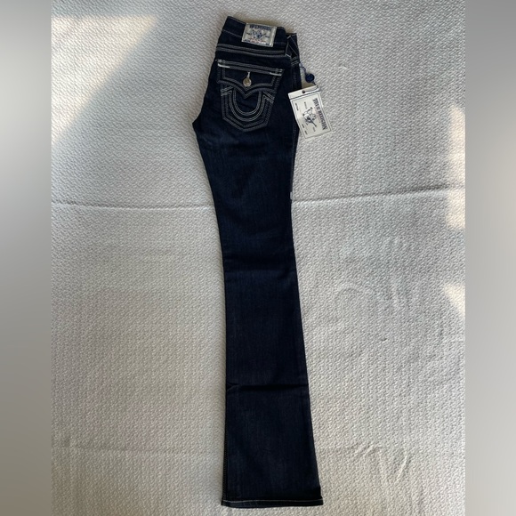 NWT True Religion Dark Wash Bootcut Jeans - Picture 10 of 12